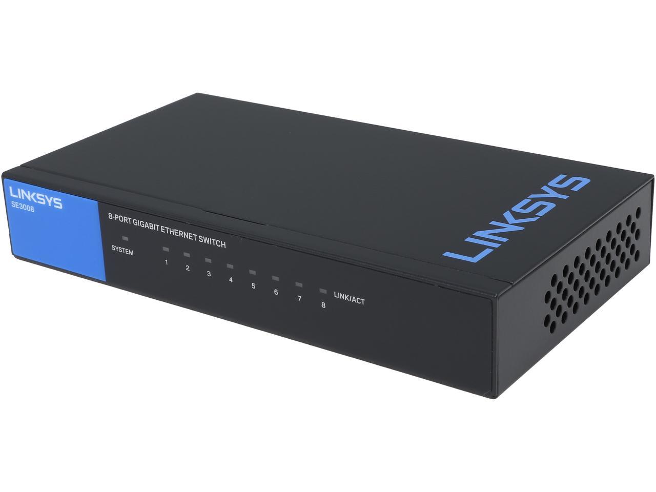 LGS108-AP  SWITCH GIGABIT UNMANAGED 8PORT