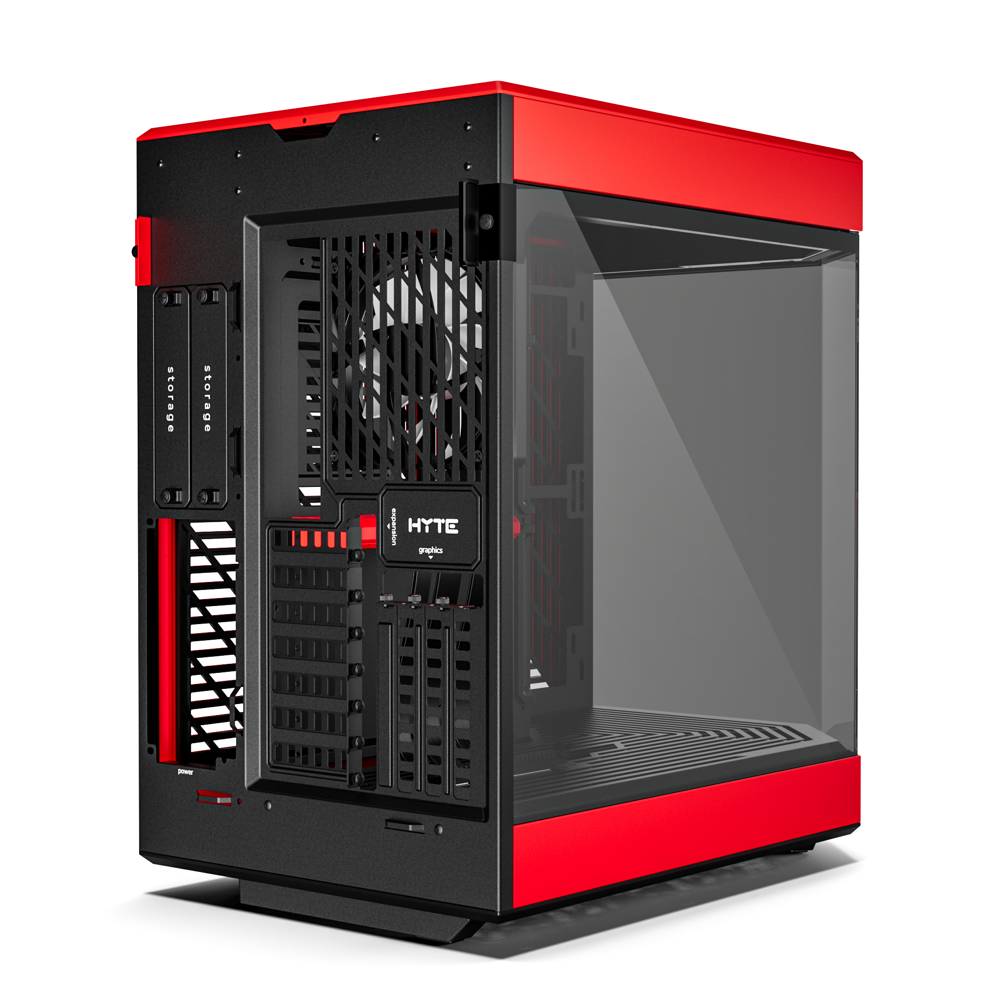 HYTE CS-HYTE-Y60-BR Y60 CASE BLACK / RED thumbnail 3