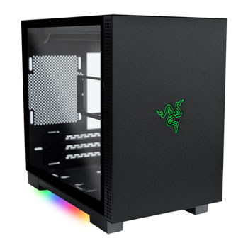 TOMAHAWK M1 MINI-ITX ALUM. TEMPERED GLASS CHASSIS