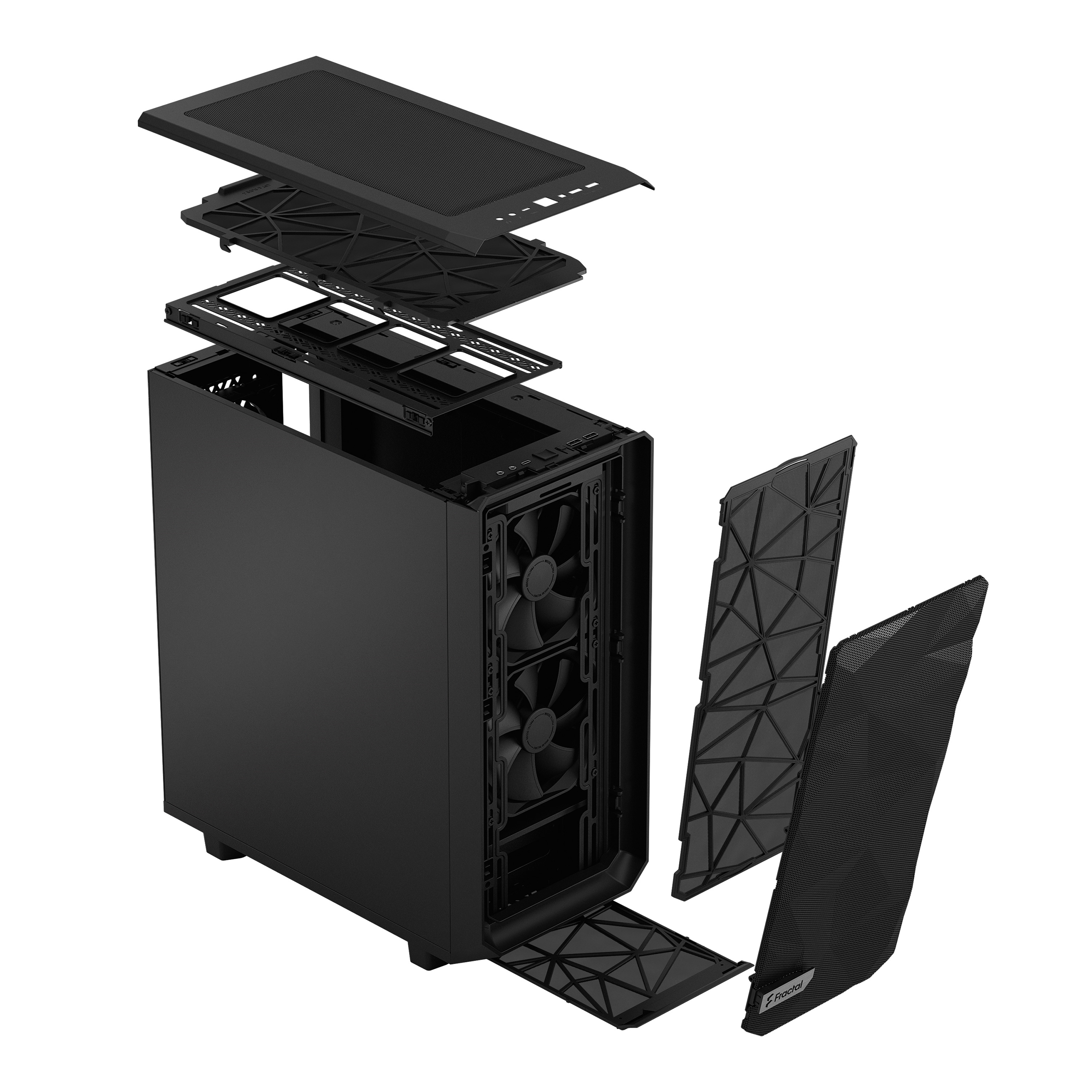 FRACTAL DESIGN MESHIFY 2 COMPACT BLACK SOLID MESH thumbnail 7