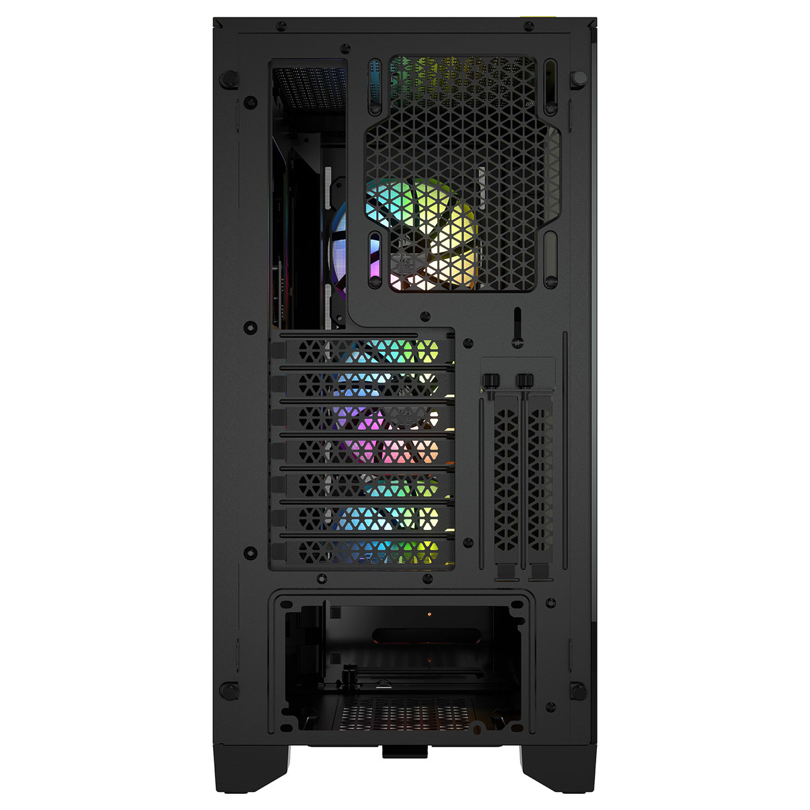 CORSAIR ICUE 4000X RGB TEMPERED GLASS MID-TOWER BLACK thumbnail 5