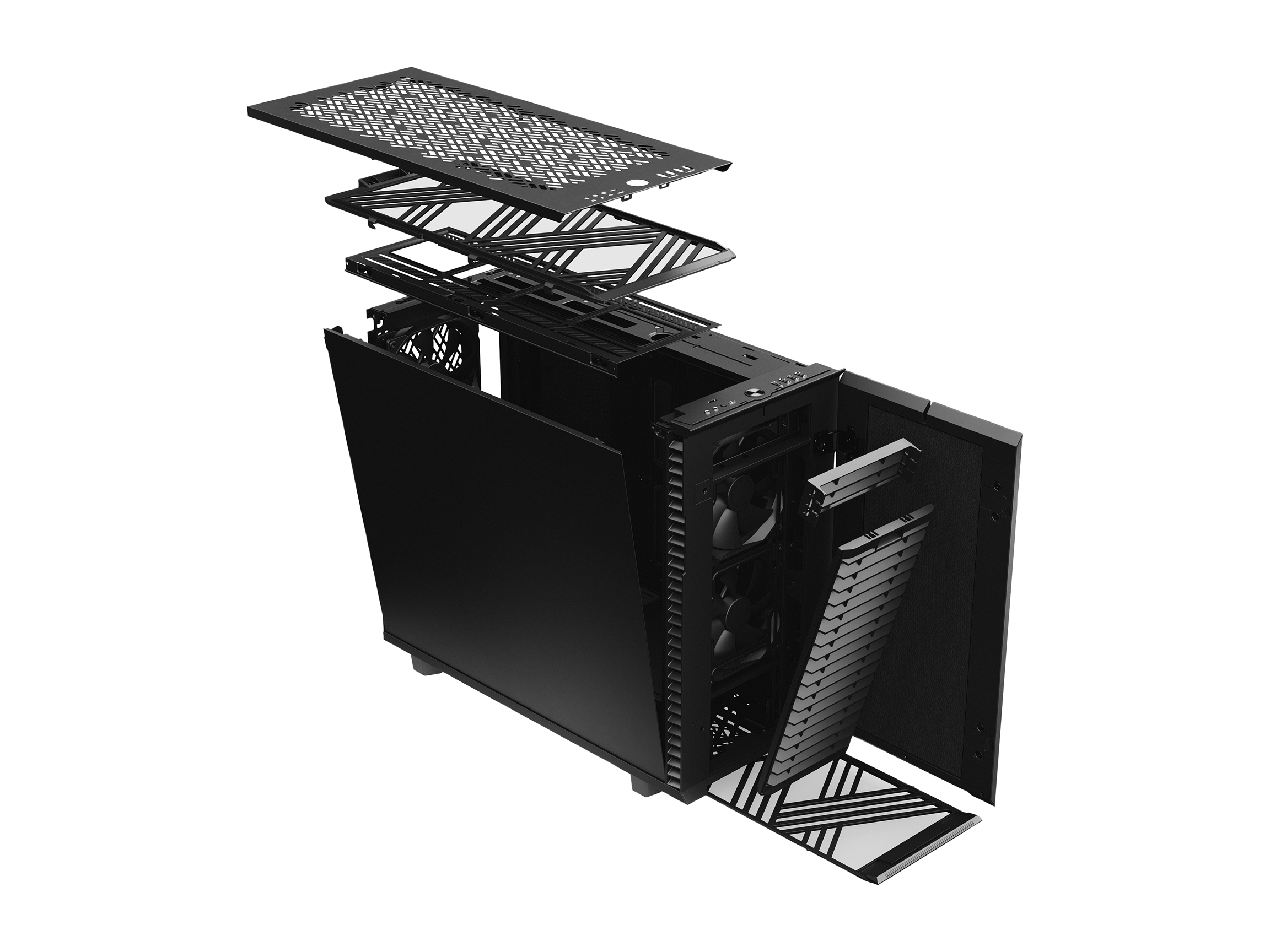 FRACTAL DESIGN DEFINE 7 BLACK SOLID (DEF7A-01) thumbnail 11