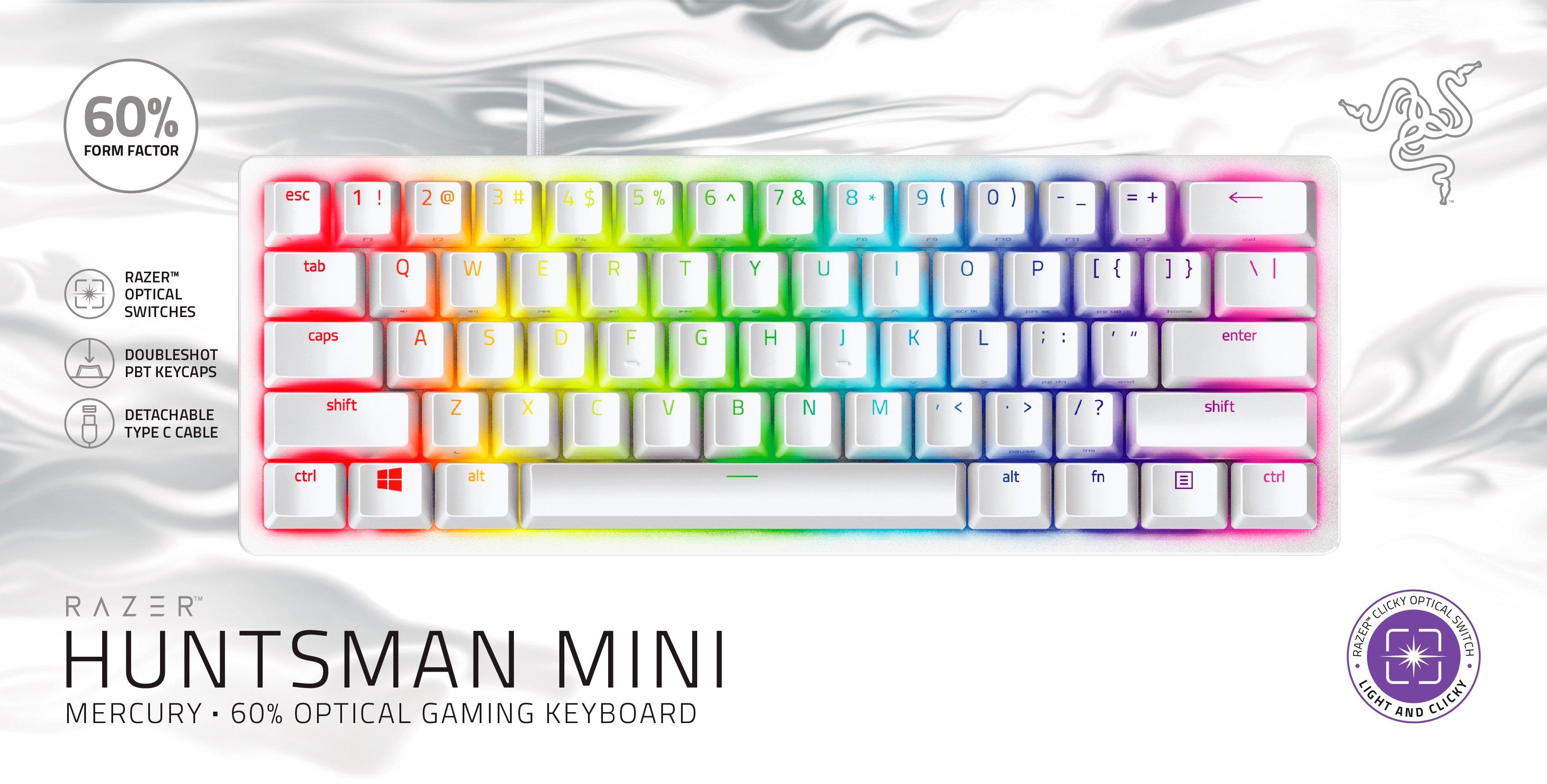 RAZER HUNTSMAN MINI 60% OPTICAL GAMING KB thumbnail 3