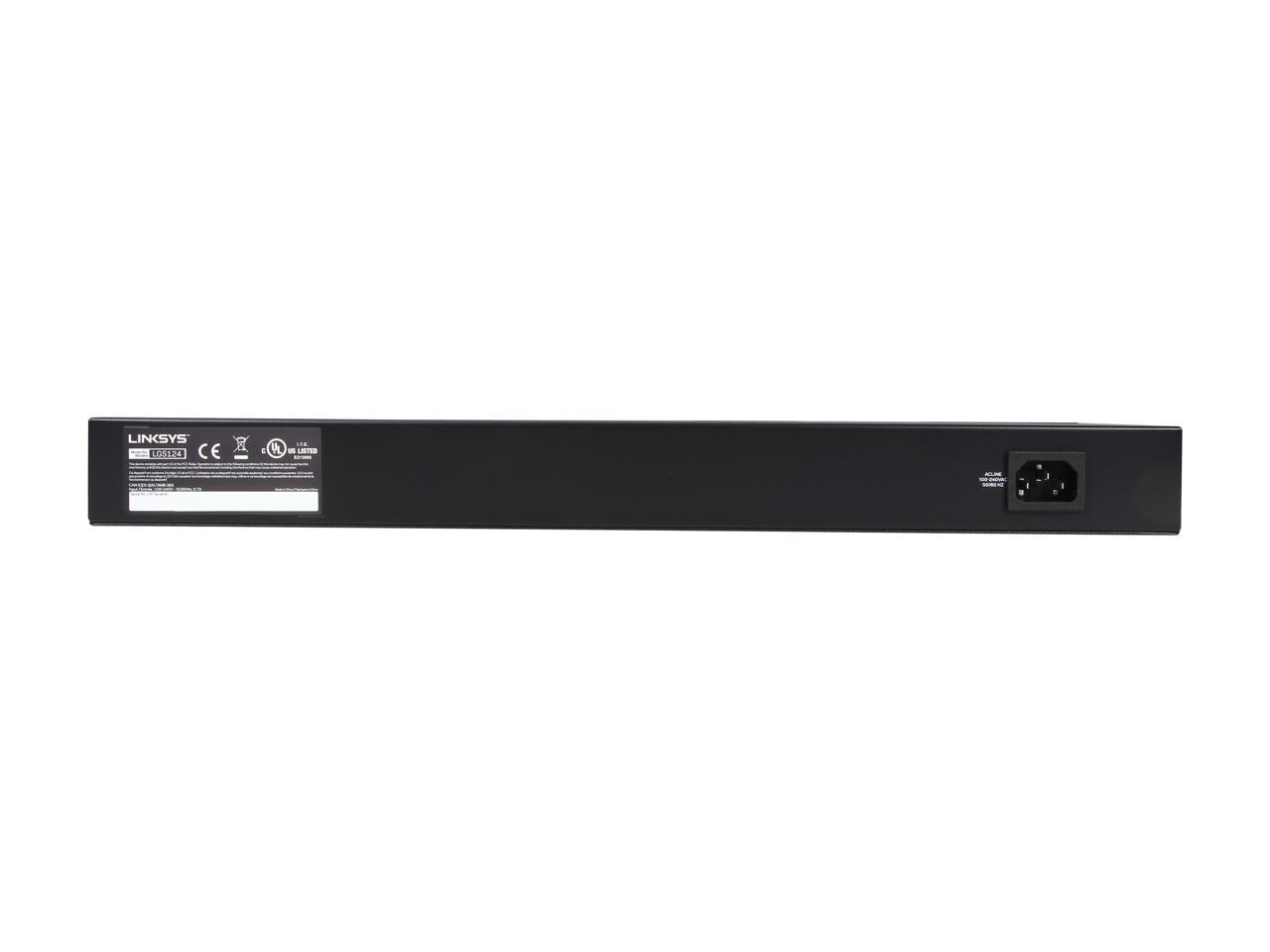 LGS124-AP SWITCH GIGABIT PERPUNMANAGED 24