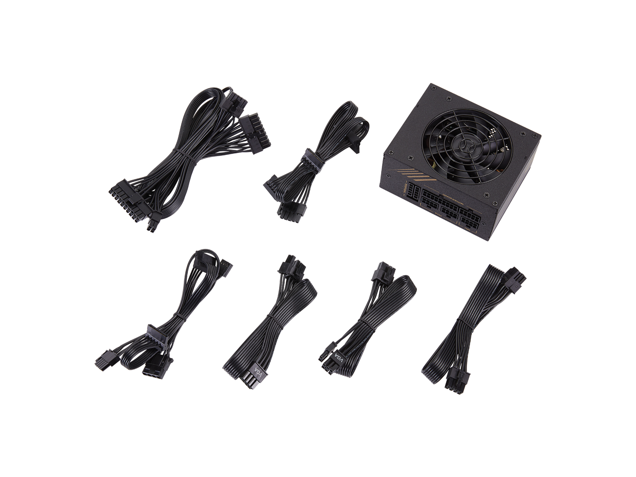 FSP DAGGER PRO 650W GOLD FULL MODULAR thumbnail 2