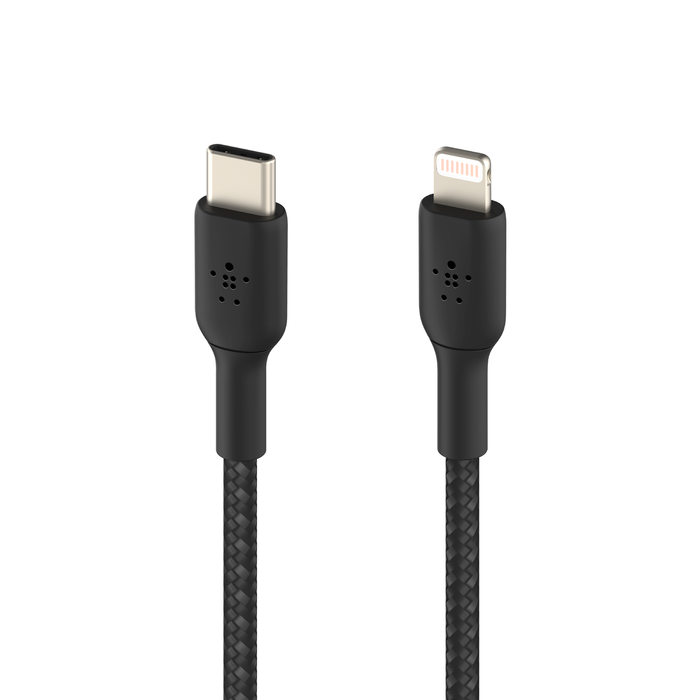 BELKIN BRAIDED C-LTG 1M BLACK thumbnail 2