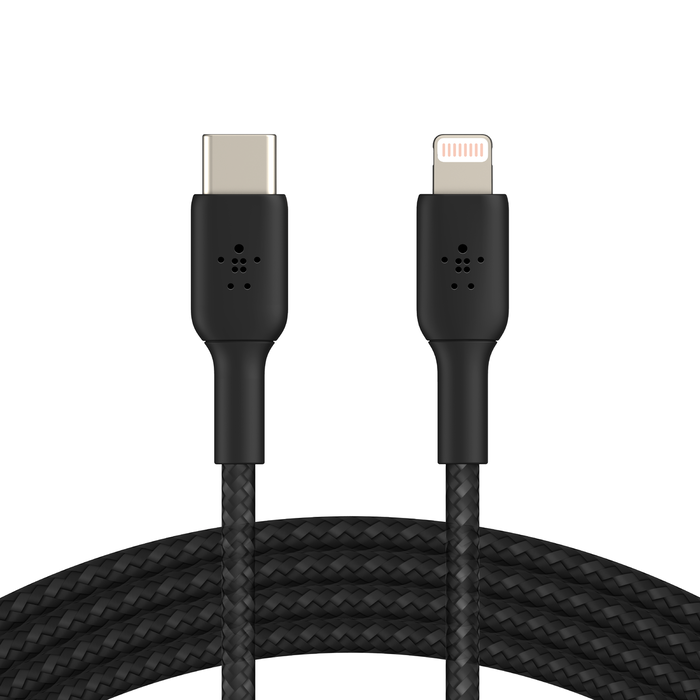 BELKIN BRAIDED C-A 1M BLACK thumbnail 3