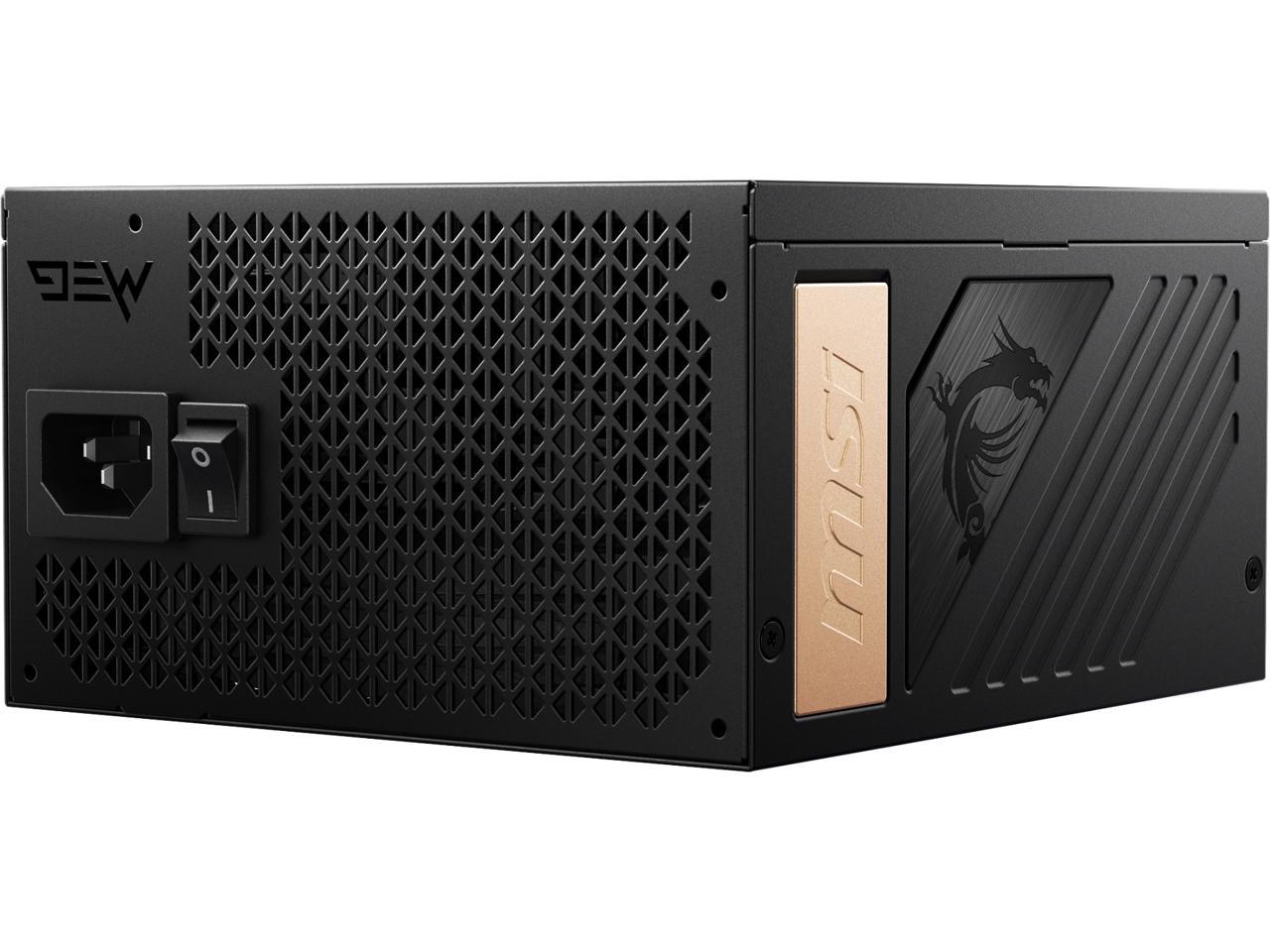 MSI MEG AI1300P 1300W PCIE5 POWER SUPPLY thumbnail 9