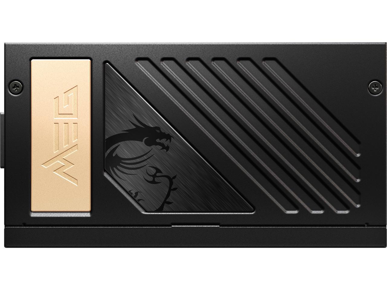 MSI MEG AI1300P 1300W PCIE5 POWER SUPPLY thumbnail 10