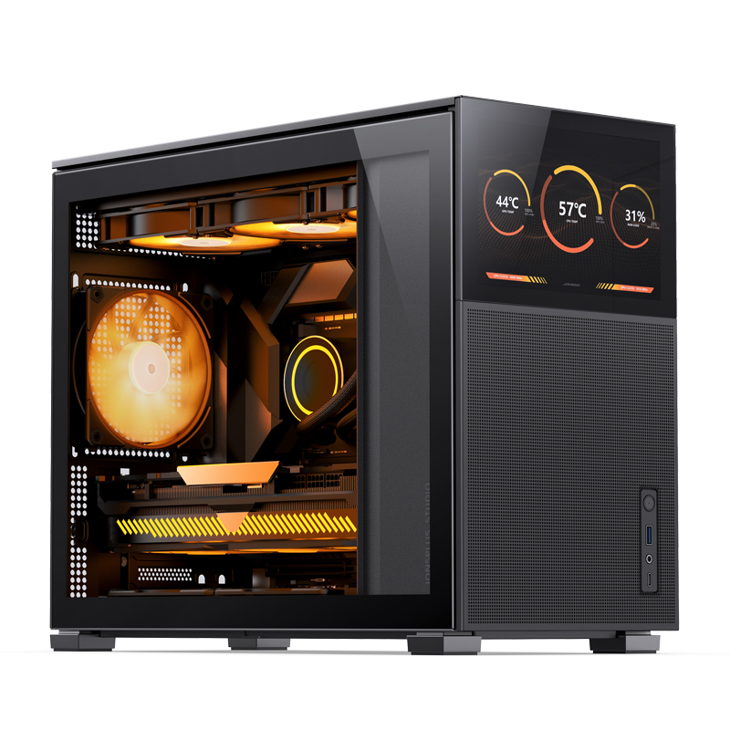 D31 M-ATX MESH+SCREEN VERSION BLACK