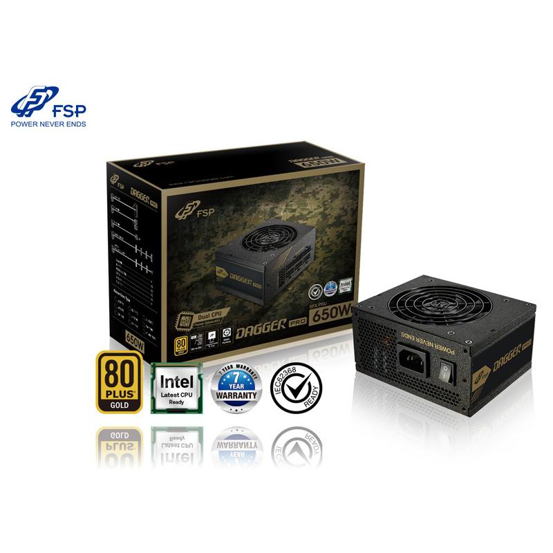 FSP DAGGER PRO 650W GOLD FULL MODULAR thumbnail 7