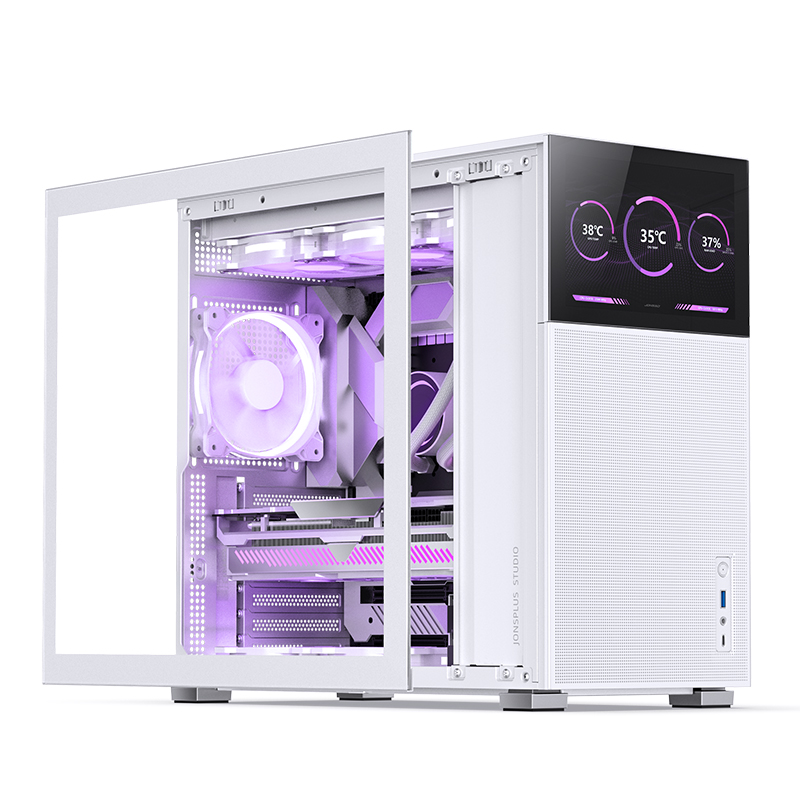 JONSBO D41 ATX MESH + SCREEN VERSION WHITE thumbnail 5