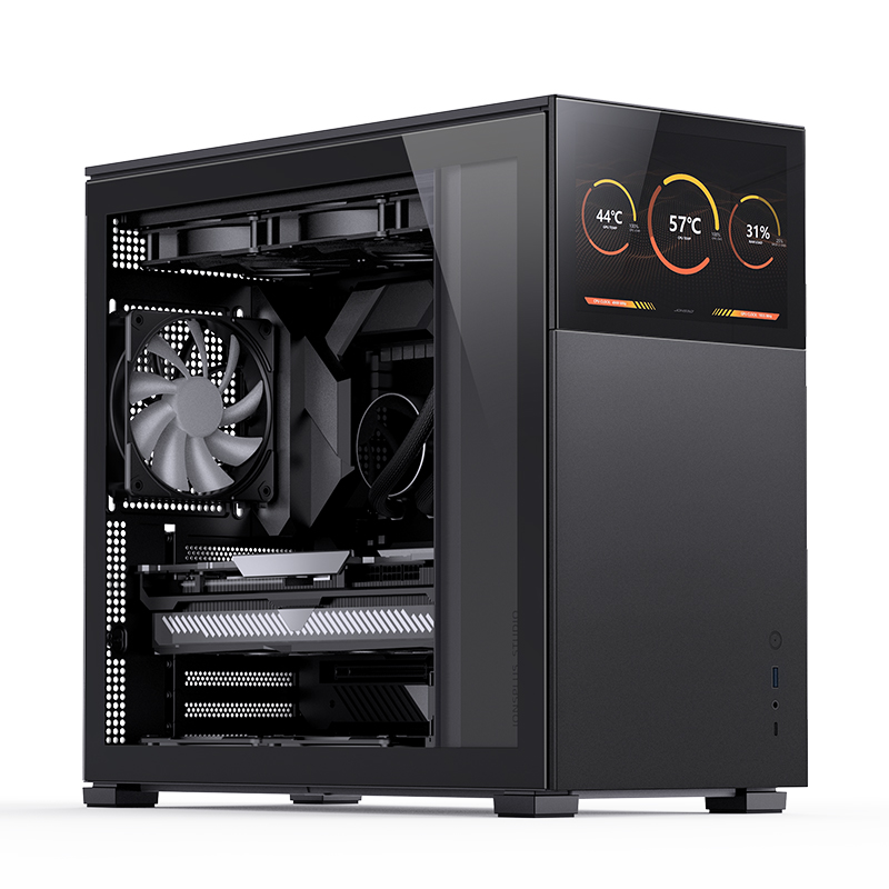 JONSBO D41 ATX STANDARD + SCREEN VERSION BLACK thumbnail 6