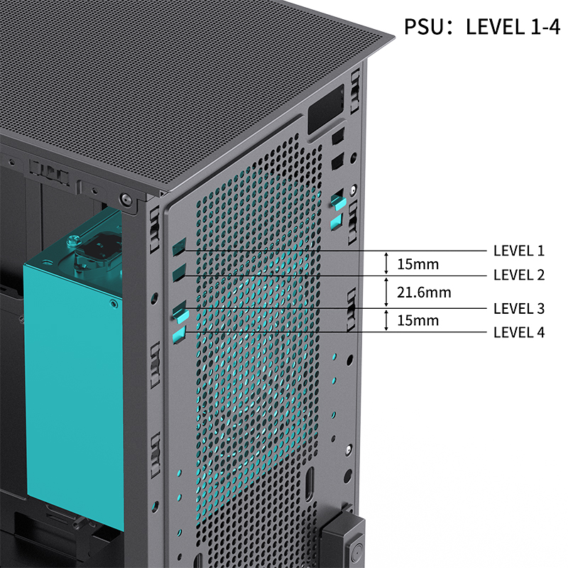JONSBO D41 ATX STANDARD + SCREEN VERSION BLACK thumbnail 11