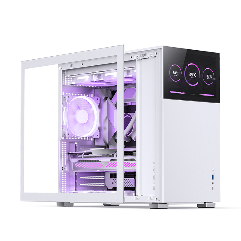 JONSBO D41 ATX STANDARD + SCREEN VERSION WHITE thumbnail 4