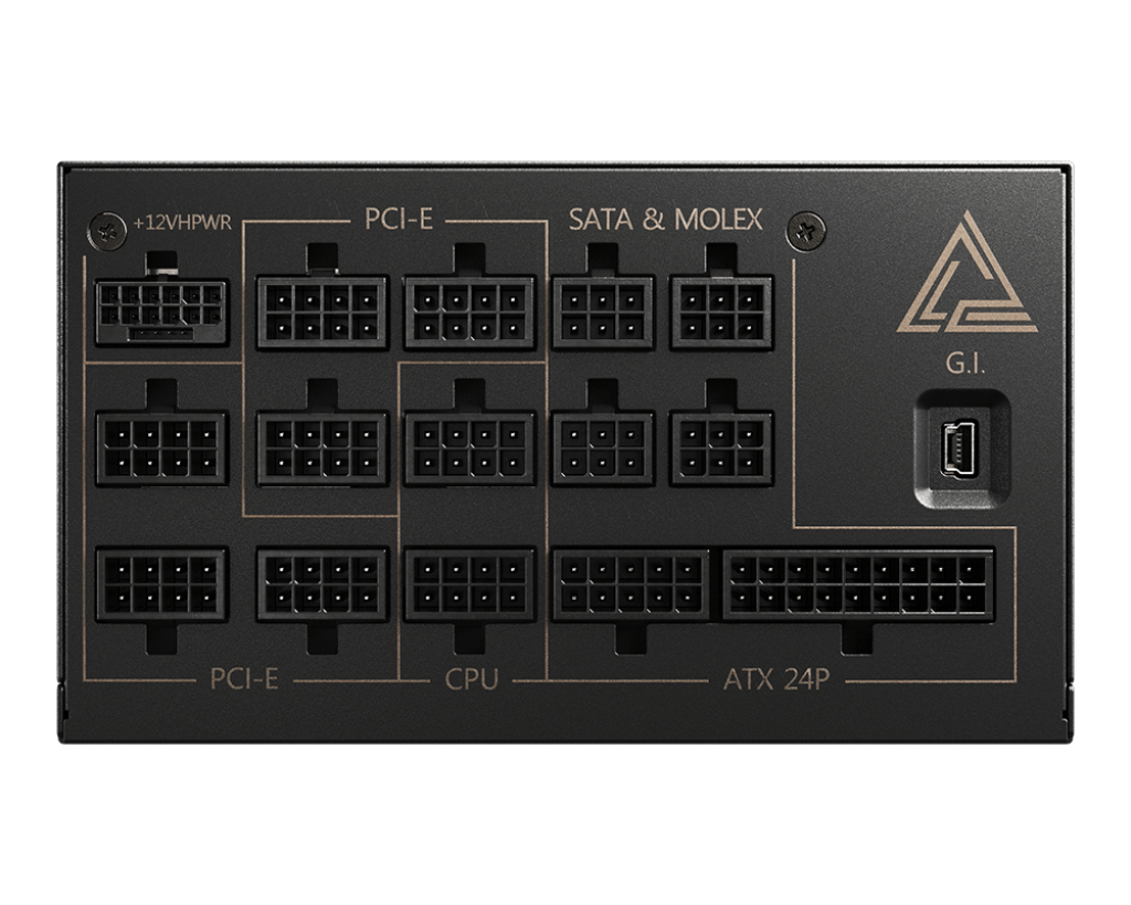 MSI MEG Ai1300P 1300W PCIE5 80+ PLATINUM thumbnail 4