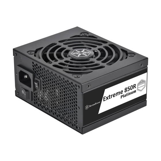SILVERSTONE EXTREME 850R PLATINUM GEN 5 SFX FULLY MODULAR thumbnail 2