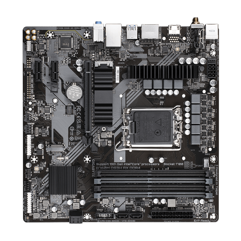 GIGABYTE B760M DS3H AX DDR4 thumbnail 4