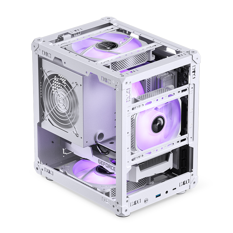 JONSBO C6 M-ATX CASE WHITE thumbnail 3