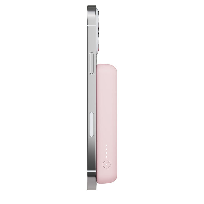 BELKIN 5K MAGNETIC WIRELESS POWER BANK + KICKSTAND (PINK) thumbnail 4