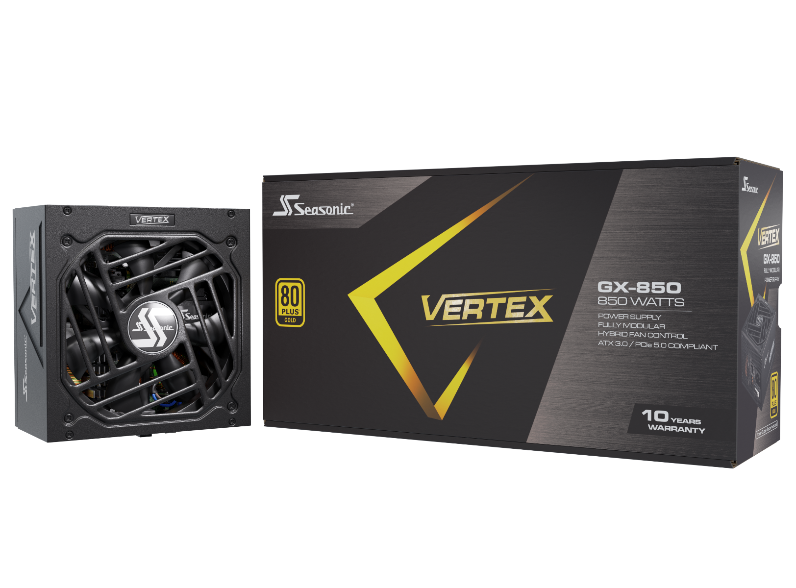 SEASONIC VERTEX 80 PLUS GOLD GX850 850W PSU thumbnail 7