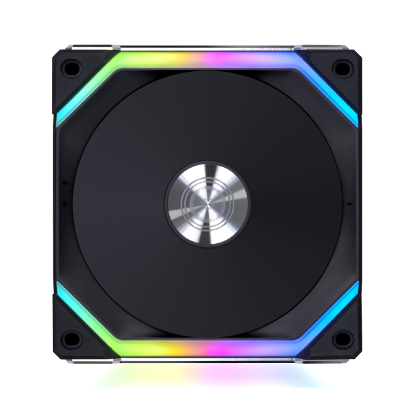 LIAN LI 120/38MM UNI FAN AL120V2 x 3 PCS BLACK thumbnail 3