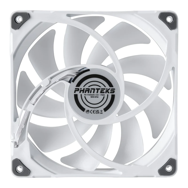 PHANTEKS M25 140MM PWM FAN DRGB WHITE 3PACKS thumbnail 5