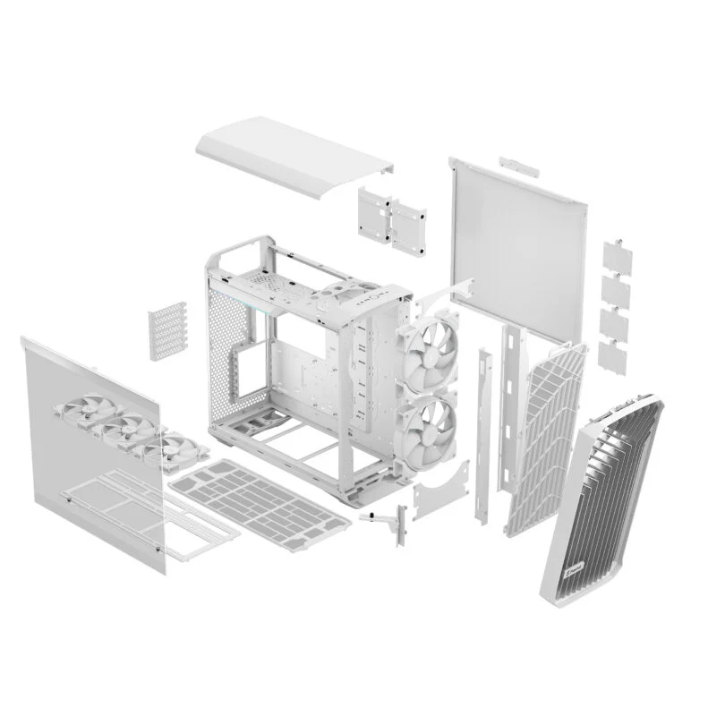 FRACTAL DESIGN TORRENT RGB WHITE TG CLAER TINT thumbnail 22