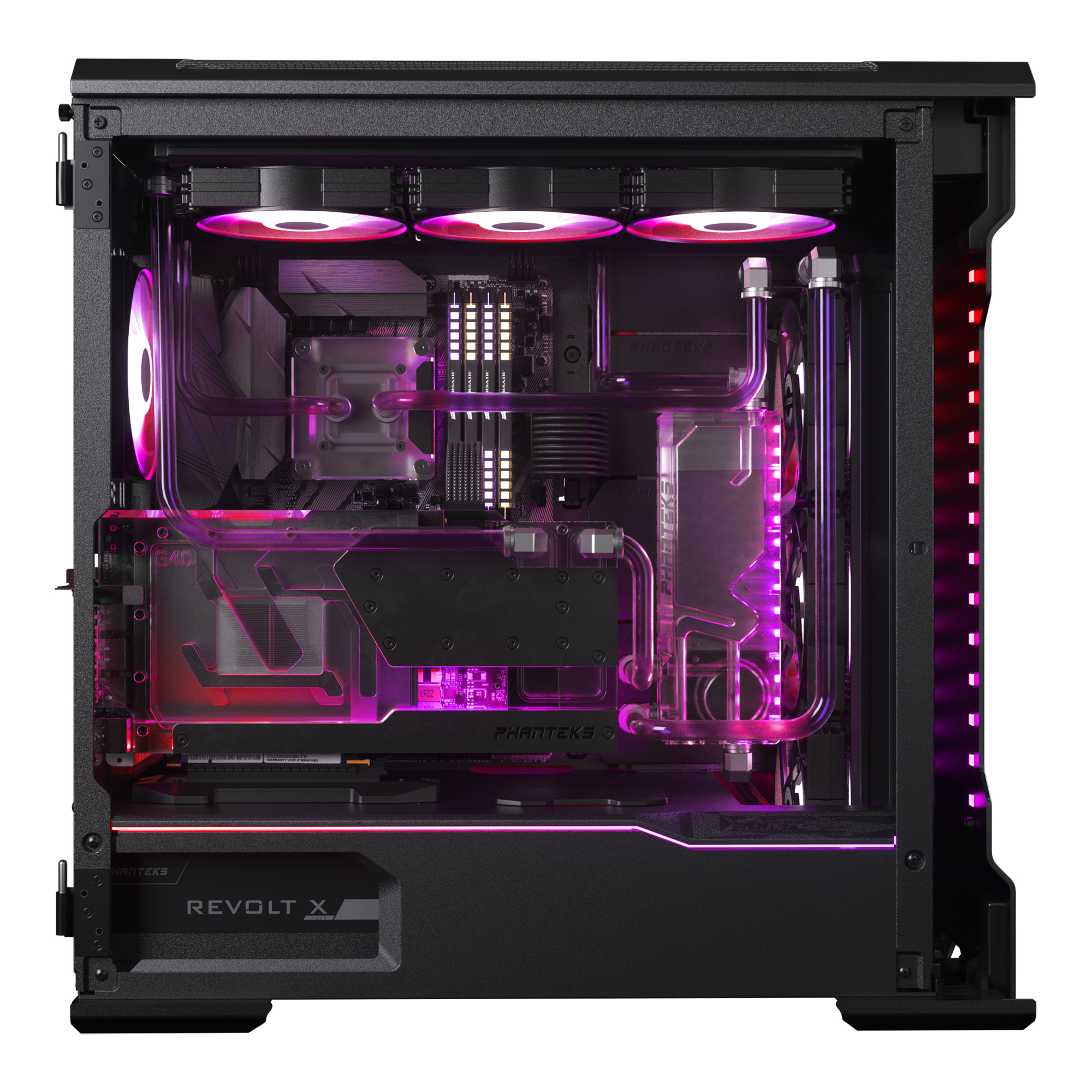 PHANTEKS GLACIER G4080 GPU BLOCK FOR ASUS ROG STRIX/TUF BK thumbnail 2