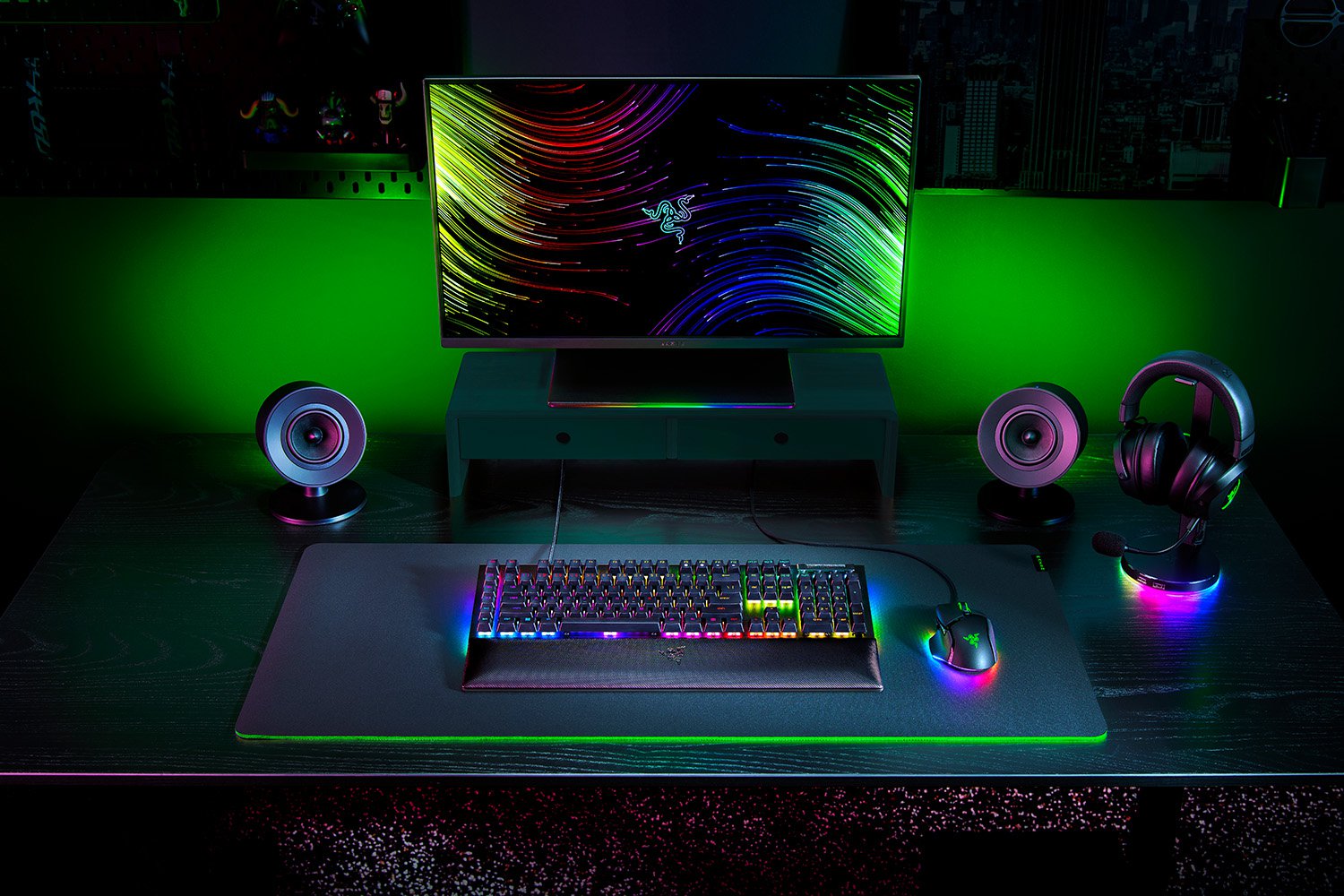 RAZER BLACKWIDOW V4 GAMING KEYBOARD YELLOW SWITCH thumbnail 3