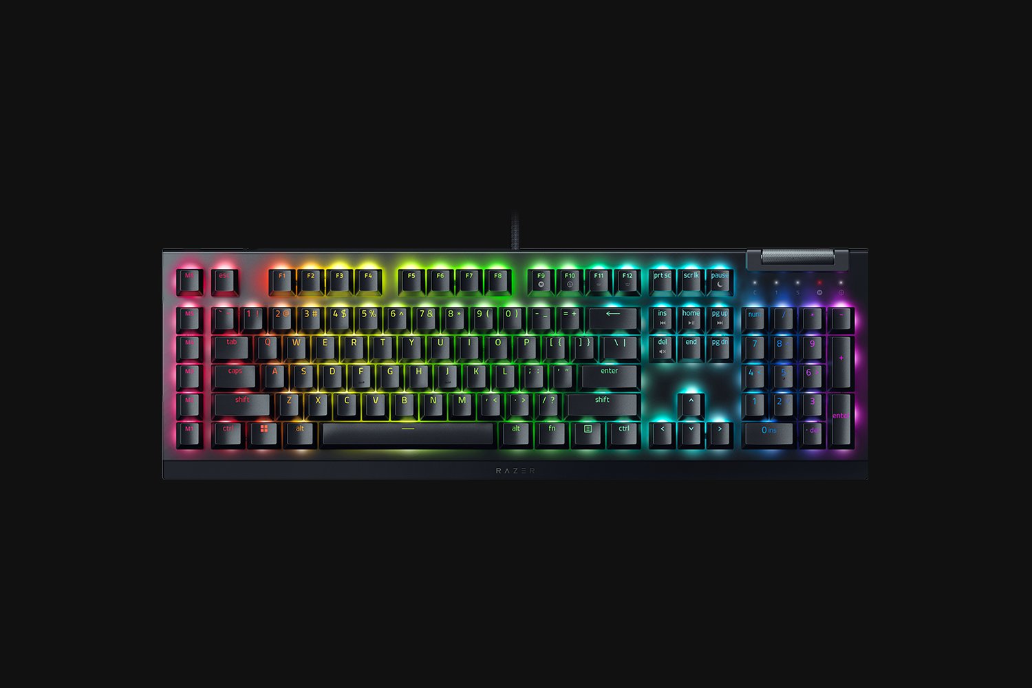 RAZER BLACKWIDOW V4 X GAMING KEYBOARD YELLOW SWITCH thumbnail 4