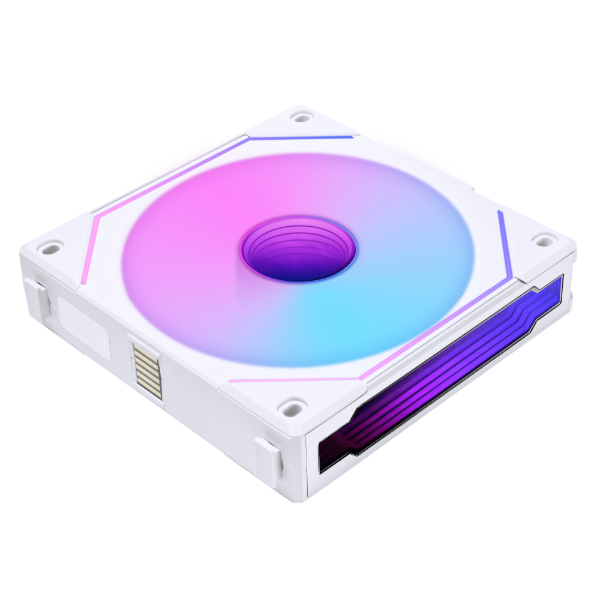 LIAN LI 120MM UNI FAN REVERSE SL INFINITY 120*1 WHITE thumbnail 3