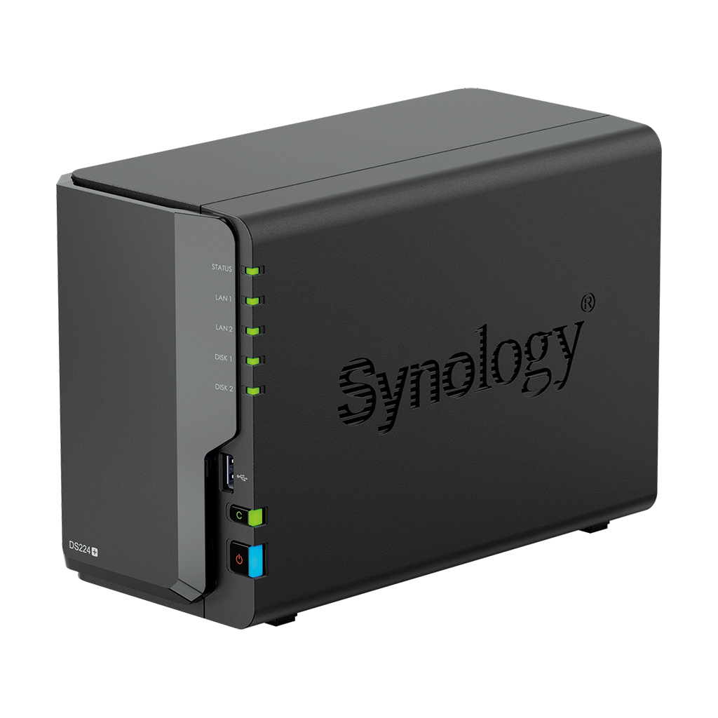 SYNOLOGY DS224+ 2BAY/QC2G/2GB D4/2X1GBE thumbnail 2