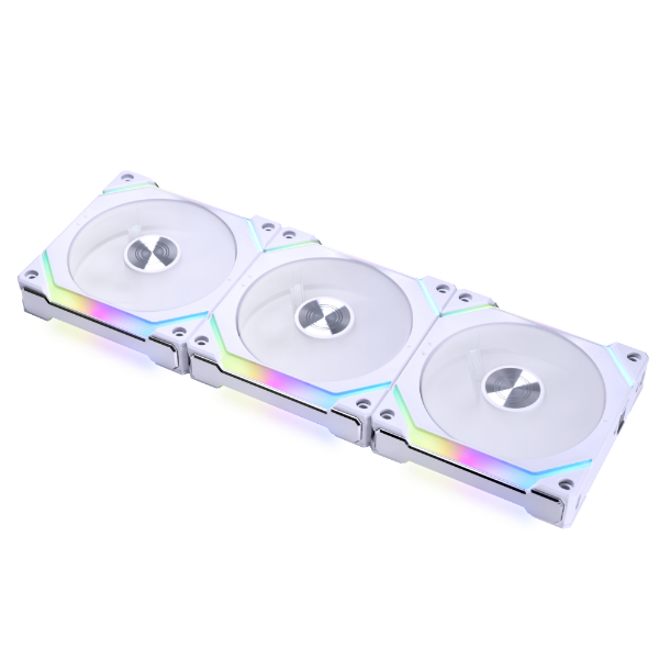 LIAN LI 120*28MM UNI FAN SL120V2 (3-PACK) WHITE thumbnail 2