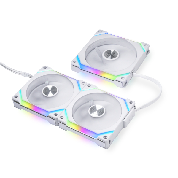 LIAN LI 120*28MM UNI FAN SL120V2 (3-PACK) WHITE thumbnail 4