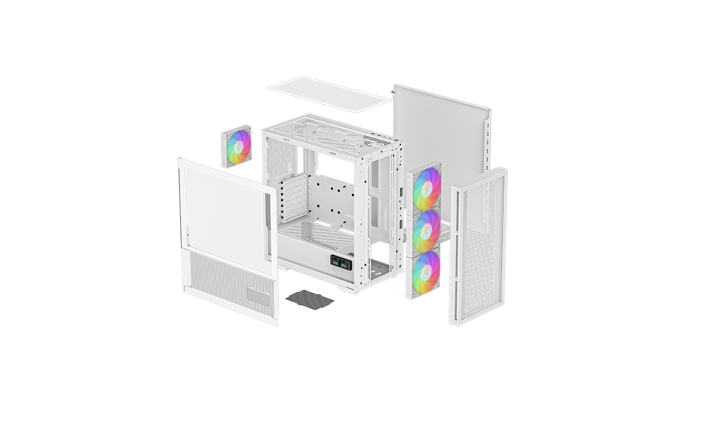 DEEPCOOL CH560 DIGITAL BUILT-IN DISPLAY WHITE thumbnail 14