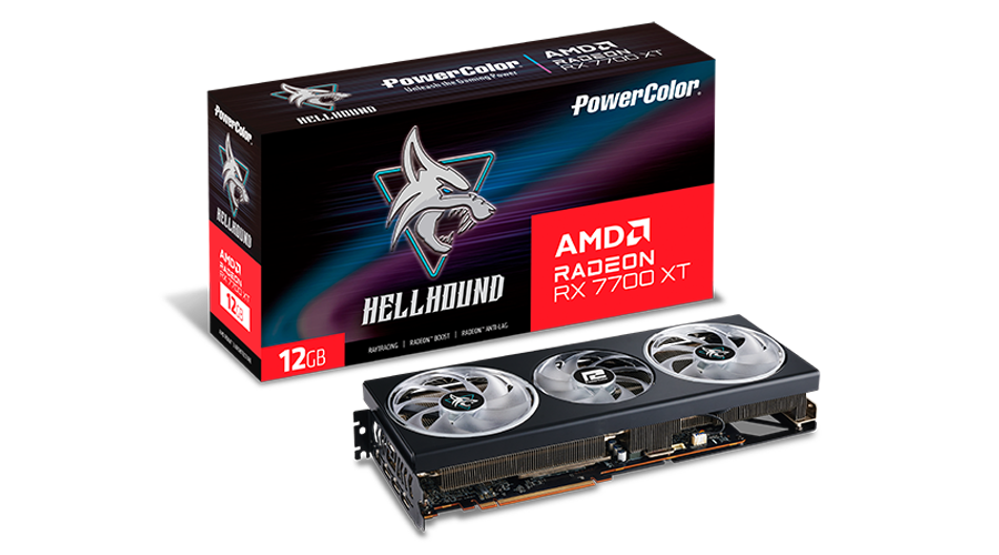 HELLHOUND RX7700XT 12GB GDDR6