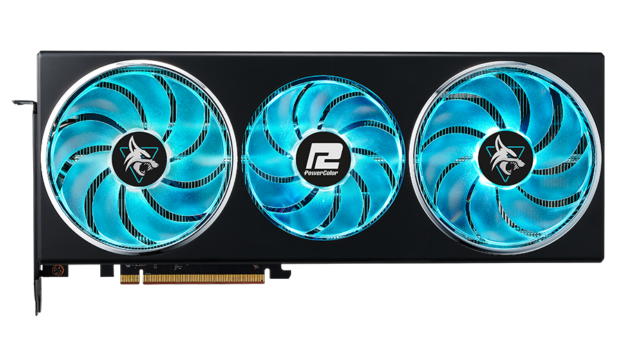 POWERCOLOR HELLHOUND RX7700XT 12GB GDDR6 thumbnail 3