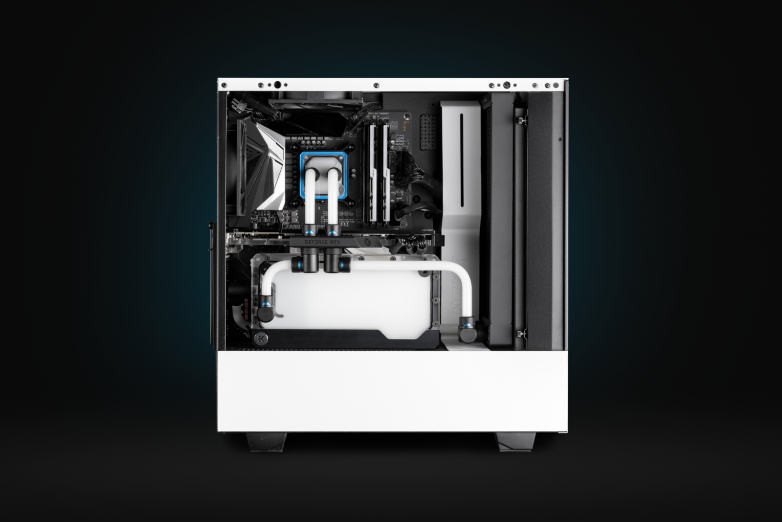 EK QUANTUM KINETIC FLT 240 D5 PWM D-RGB PLEXI thumbnail 2
