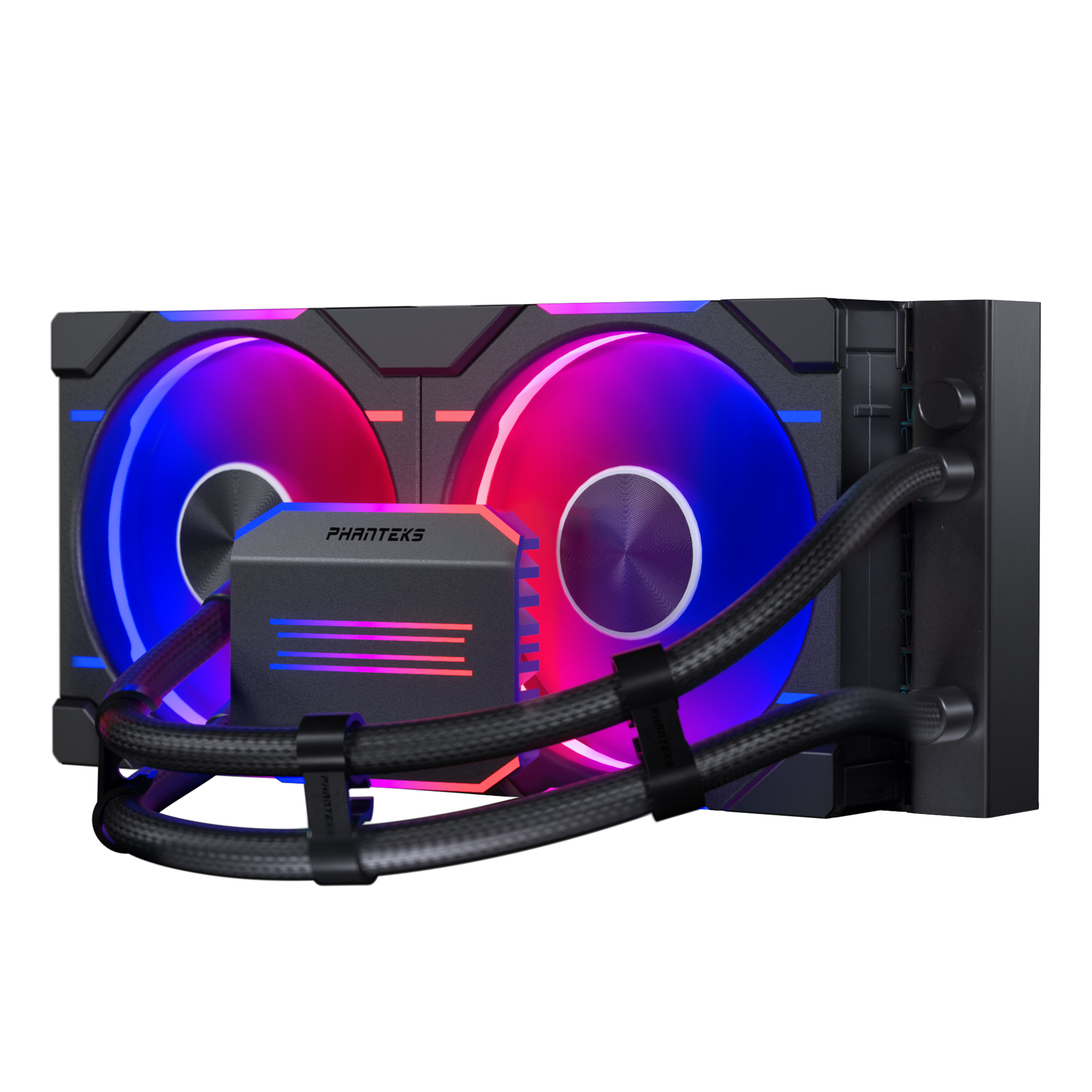 PHANTEKS GLACIER ONE 240D30 D-RGB AIO LIQUID COOLER BLACK thumbnail 5