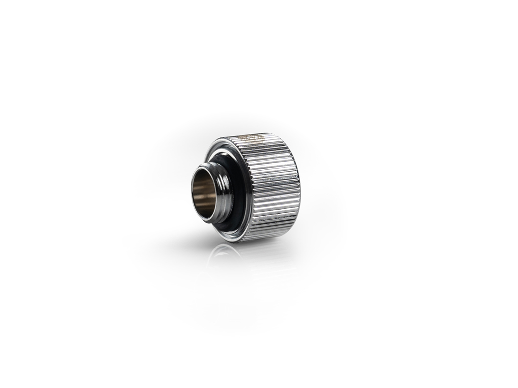 BITSPOWER G1/4" COMPRESSION FITTING FOR SOFT TUBING (SILVER) thumbnail 2