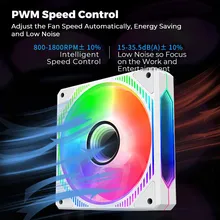 ALSEYE MIRROR 3 Packs INTERLOCKING FAN KIT WHITE thumbnail 2