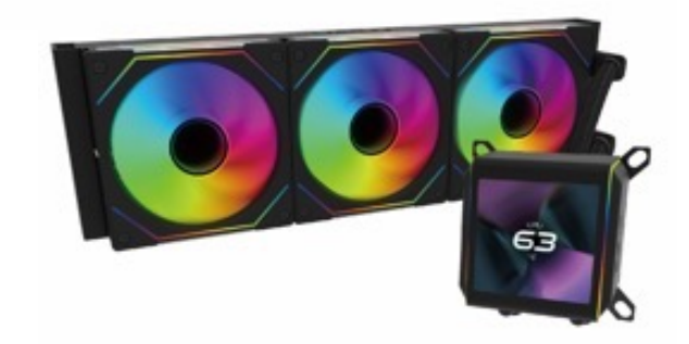LIAN LI GALAHAD II TRINITY LCD SLINF 360 AIO COOLING BLACK thumbnail 4
