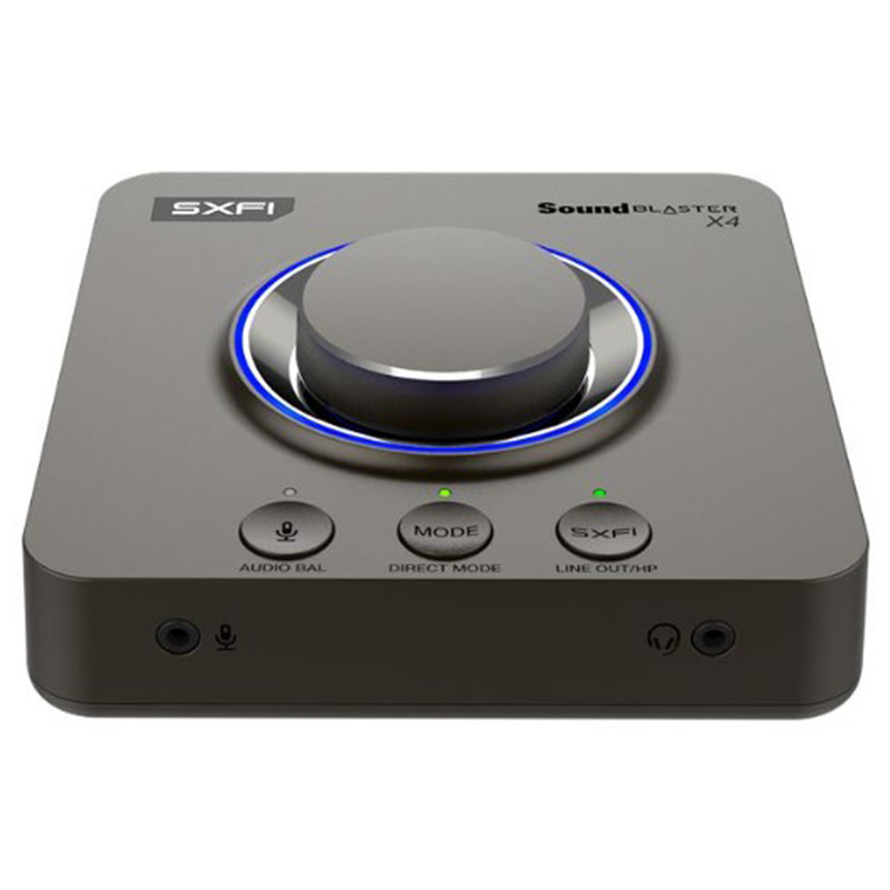 CREATIVE BLASTER X4 HI-RES 7.1 EXT USB DAC & AMP SUPER thumbnail 2