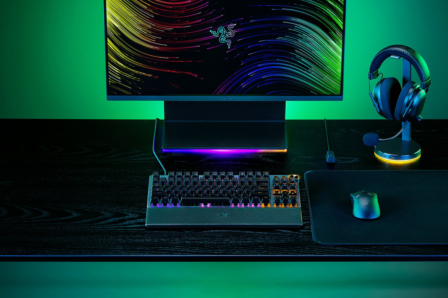 RAZER HUNTSMAN V3 PRO TENKEYLESS ANALOG KEYBOARD thumbnail 2
