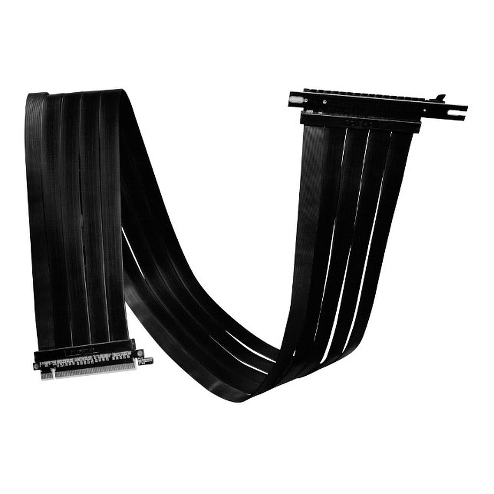 900MM PCIE 4.0 RISER CABLE BLACK