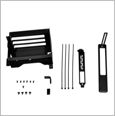 O11D EVO XL UPRIGHT GPU MOUNT BLACK