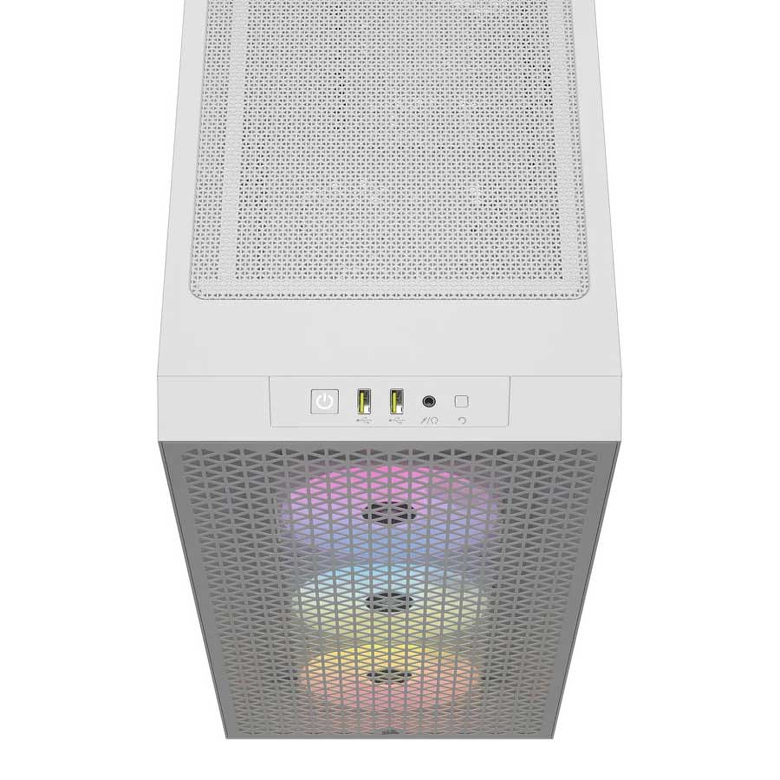 CORSAIR 3000D RGB AIRFLOW MID-TOWER PC CASE WHITE thumbnail 5