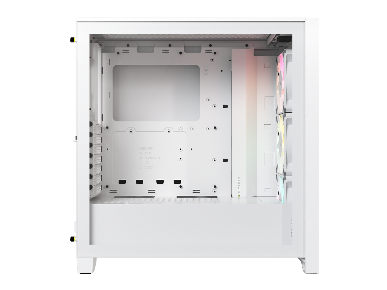 CORSAIR 4000D RGB AIRFLOW MID-TOWER CASE WHITE thumbnail 5