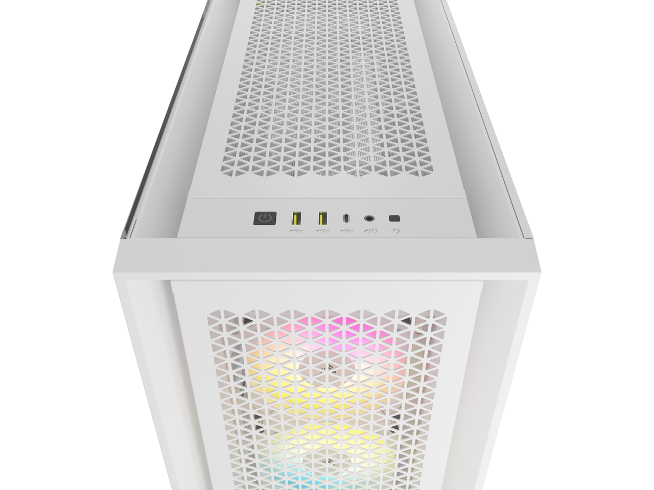 CORSAIR ICUE 5000D RGB AIRFLOW MID-TOWER CASE WHITE thumbnail 9